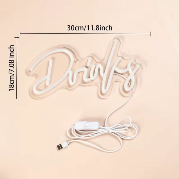 NEW Drinks LED Neon Light - Picture 5 of 5